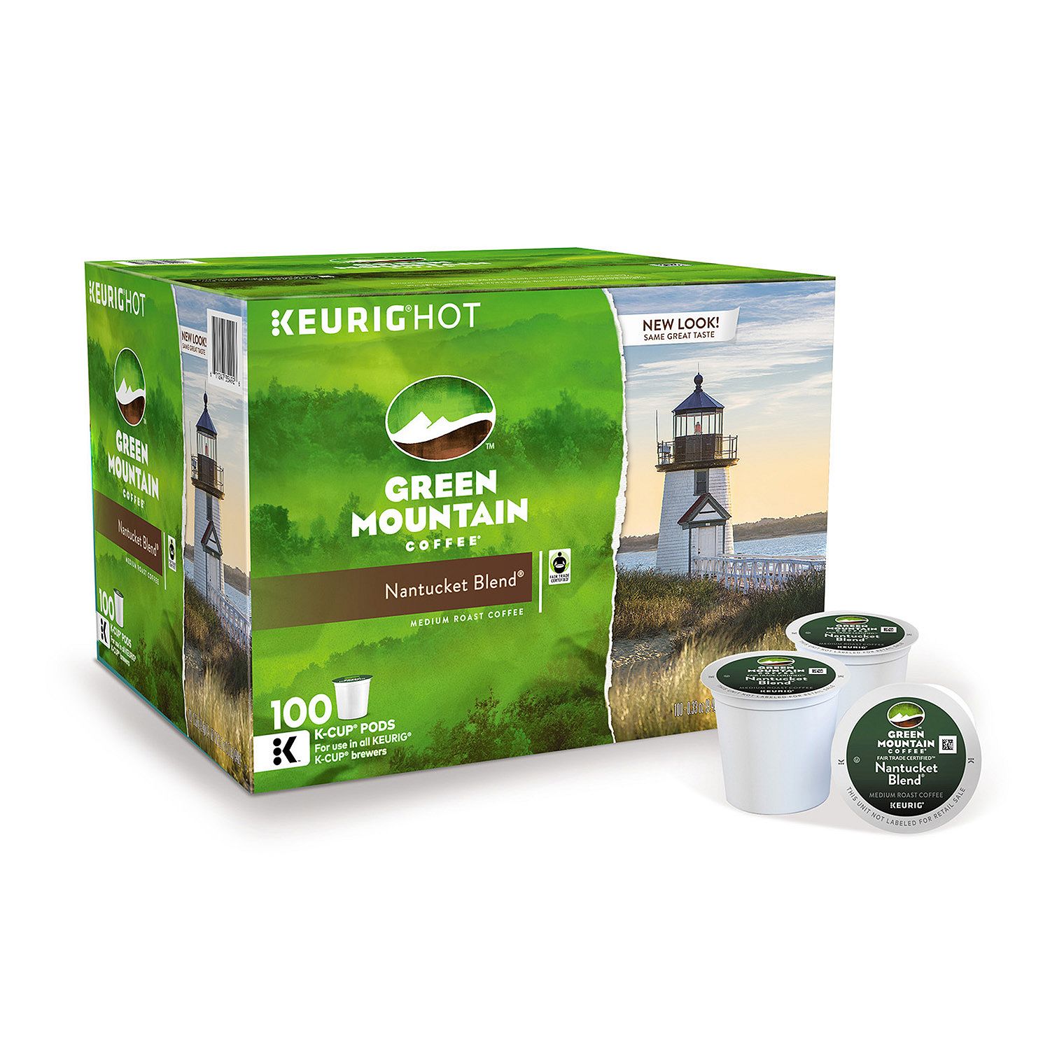 (image for) Green Mountain Coffee, Nantucket Blend (100 K-Cups)